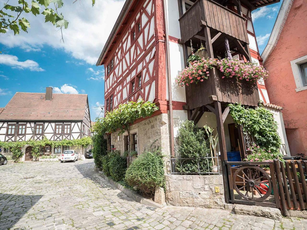 Gaestehaus Moenchshof Sommerhausen Exterior foto